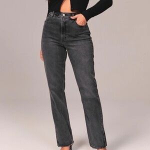 Abercrombie & Fitch The 90s Straight Ultra High Rise Curve Love 29/8 LONG